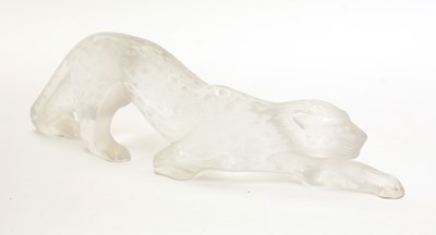 Lot 534 - modern Lalique Zeila Panther