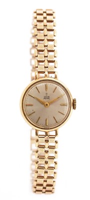 Lot 363 - Tudor Royal: a 9ct yellow gold cocktail watch