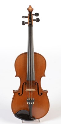 Lot 30 - Dresden 3/4 size Violin, bow and case