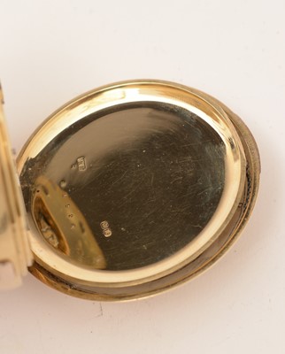 Lot 348 - A Victorian 18ct yellow gold cased open faced pocket watch