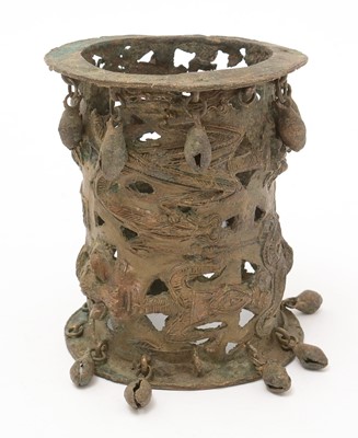 Lot 931 - A ceremonial bracelet, Ijebu group, Yoruba