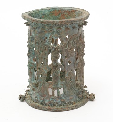 Lot 934 - A ceremonial bracelet, Ijebu group, Yoruba