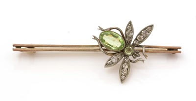 Lot 458 - An Edwardian bug brooch