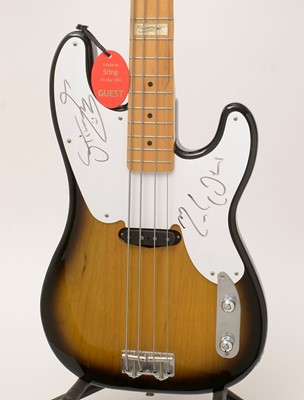 Lot 54 - Signed Fender Sting model Bass Guitar