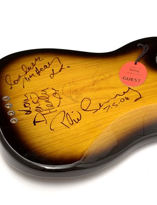 Lot 54 - Signed Fender Sting model Bass Guitar