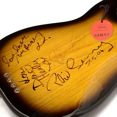 Lot 54 - Signed Fender Sting model Bass Guitar