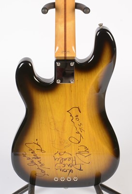 Lot 54 - Signed Fender Sting model Bass Guitar