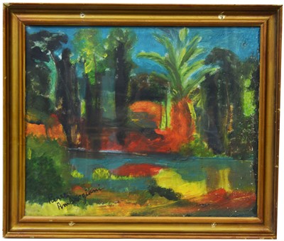 Lot 289 - Pierre Ambrogiani - Mediterranean Landscape | oil