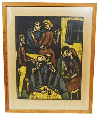 Lot 626 - Seppo Mattinen - woodcut