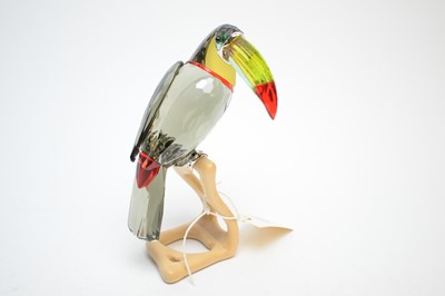 Lot 409 - Swarovski Paradise Toucan figure.