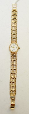 Lot 192 - Rotary: a 9ct yellow gold cocktail watch