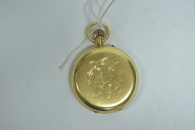 Lot 376 - An 18ct yellow gold cased hunter pocket watch, by Sir John Bennett