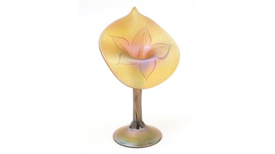 Lot 761 - Tiffany Jack-in the-Pulpit vase