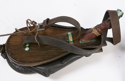 Lot 10 - Cased set of Northumbrian small pipes.