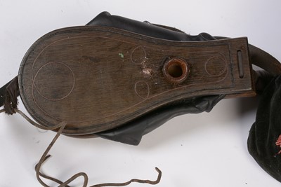 Lot 10 - Cased set of Northumbrian small pipes.