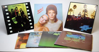 Lot 244 - Mixed rock LPs
