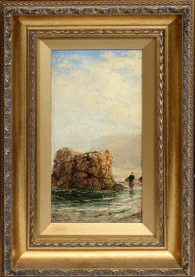 Lot 97 - George Blackie Sticks - Marsden Beach | oil