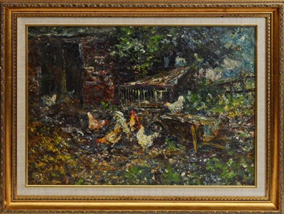 Lot 909 - John Falconar Slater - oil on board
