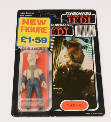 Lot 1105 - Star Wars Return of the Jedi Yak Face carded figure