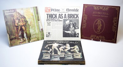 Lot 266 - 10 folk and rock LPs