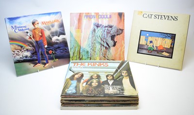 Lot 267 - 18 mixed rock LPs