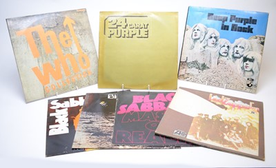 Lot 271 - 7 rock LPs