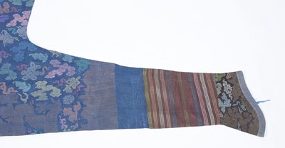 Lot 745 - A Qing Dynasty Chinese 'Twelve Symbol' dragon robe