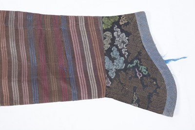 Lot 745 - A Qing Dynasty Chinese 'Twelve Symbol' dragon robe