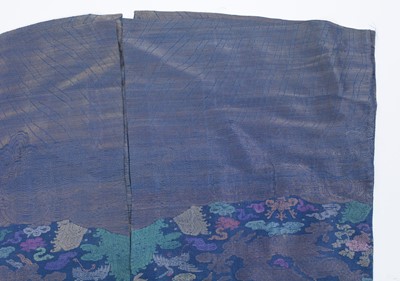 Lot 745 - A Qing Dynasty Chinese 'Twelve Symbol' dragon robe