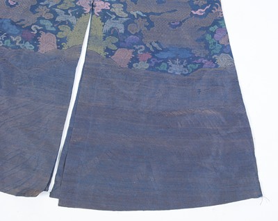 Lot 745 - A Qing Dynasty Chinese 'Twelve Symbol' dragon robe
