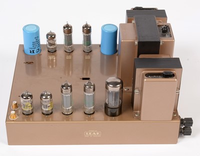 Lot 125 - Leak Stereo 20 amplifier in gold