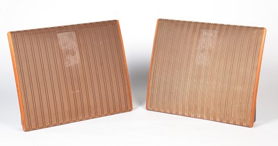 Lot 127 - Pair of Quad ELS 57 electrostatic speakers in gold