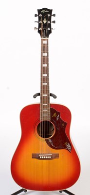 Lot 96 - Aria Hummingbird style Guitar.