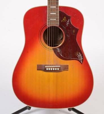 Lot 96 - Aria Hummingbird style Guitar.