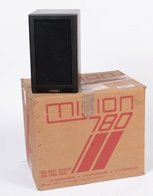 Lot 142 - pair of Mission 780 loudspeakers boxed