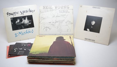 Lot 231 - 22 mixed LPs and singles