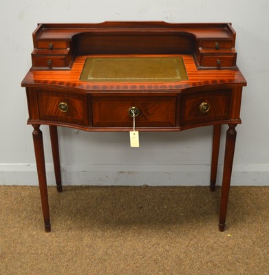 Lot 17 - Beresford & Hicks: a Georgian style mahogany bonheur du jour