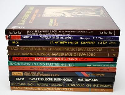 Lot 223 - 12 Bach box sets