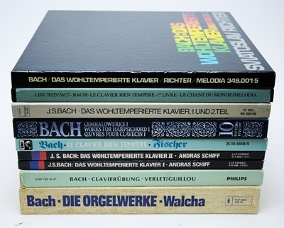 Lot 224 - 9 Bach classical box sets