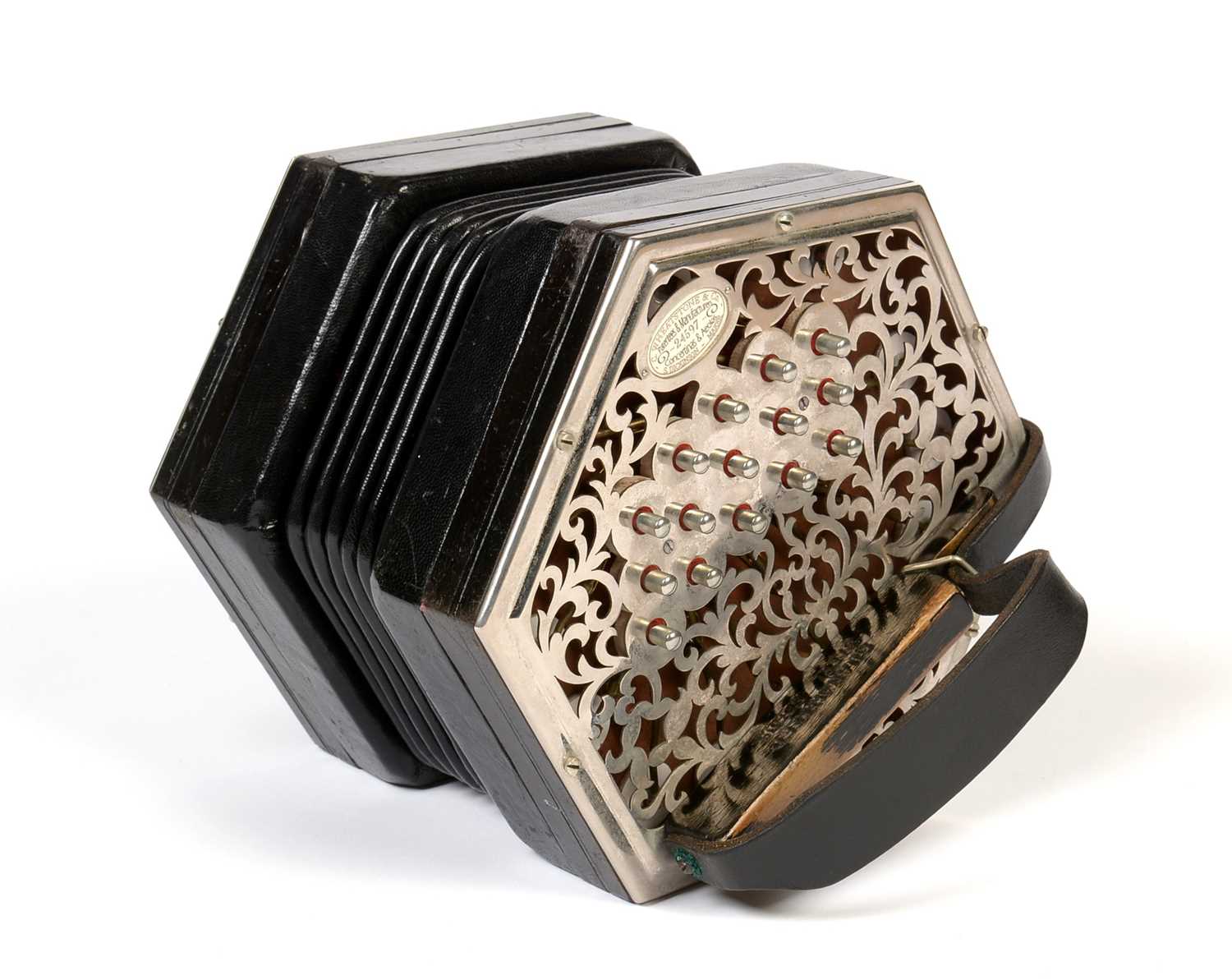 Lot 13 - Wheatstone 30 key Anglo Concertina
