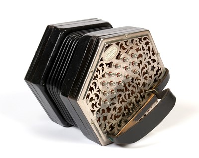 Lot 13 - Wheatstone 30 key Anglo Concertina