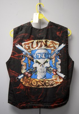 Lot 154 - Guns n Roses waistcoat
