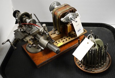 Lot 363 - Two watch or clock makers tools.