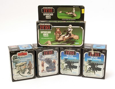 Lot 1133 - Star Wars Kenner vehicles