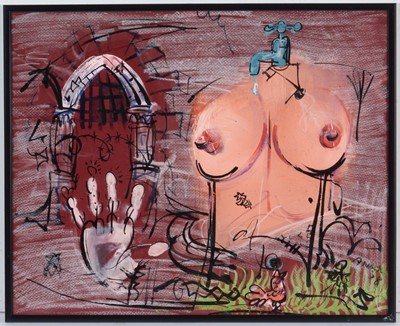 Lot 668 - Antoni Sulek - gouache