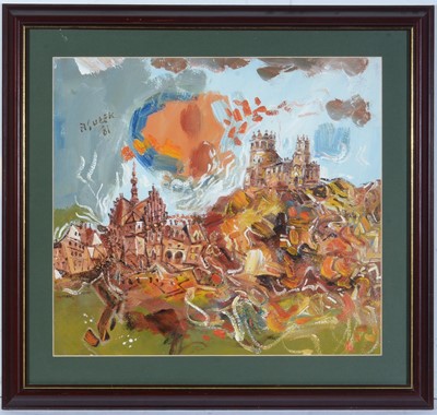 Lot 670 - Antoni Sulek - oil