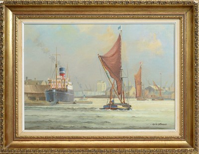 Lot 104 - Colin Moore - The Docks | oil