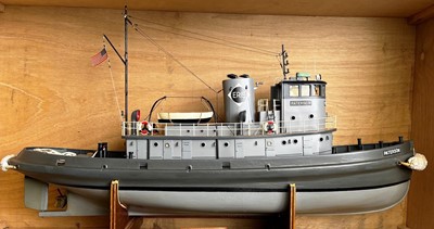 Lot 1141 - A scratch-built ship's model.
