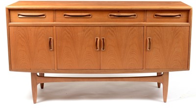 Lot 373 - Victor B Wilkins for G-Plan: a teak 'Fresco' sideboard