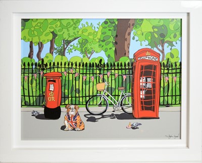 Lot 524 - Dylan Izaak - Rule Britannia | limited edition embellished print